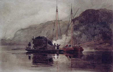 Barki węglowe na Medway